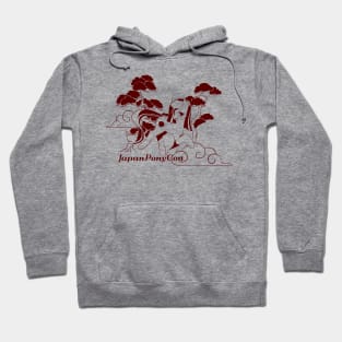 Poniko among bonsai trees Hoodie